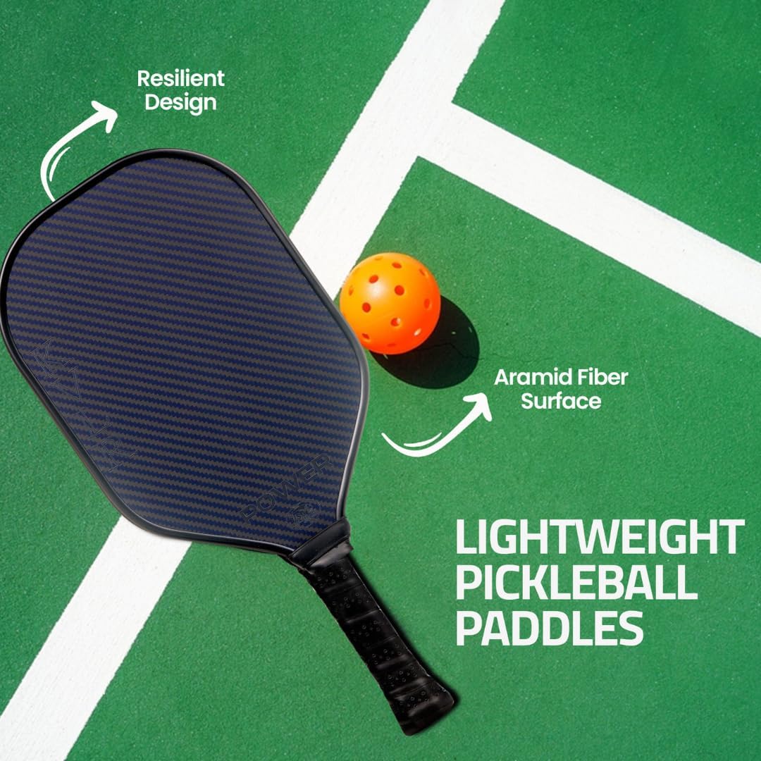 KVLR Power Pickleball Paddle – USA Pickleball Approved | Pro-Level Power & Precision for Competitive Play