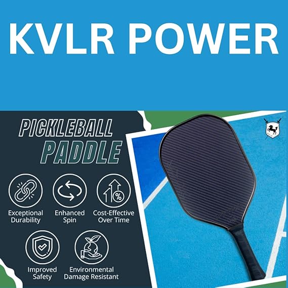 KVLR Power Pickleball Paddle – USA Pickleball Approved | Pro-Level Power & Precision for Competitive Play