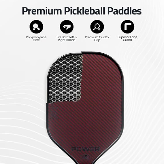 KVLR Power Pickleball Paddle – USA Pickleball Approved | Pro-Level Power & Precision for Competitive Play